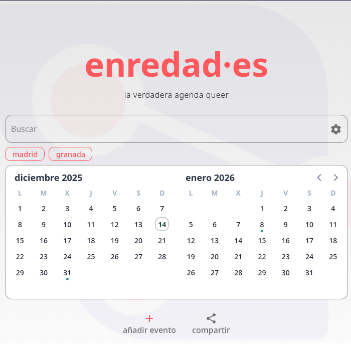 enredad·es